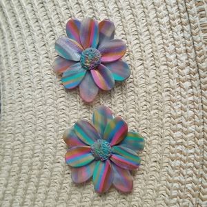 Cute handmade flower earings